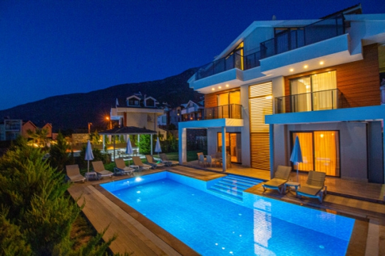 Muğla Fethiye 8 Kişilik Lüks Onno Villa - Zehra Villas